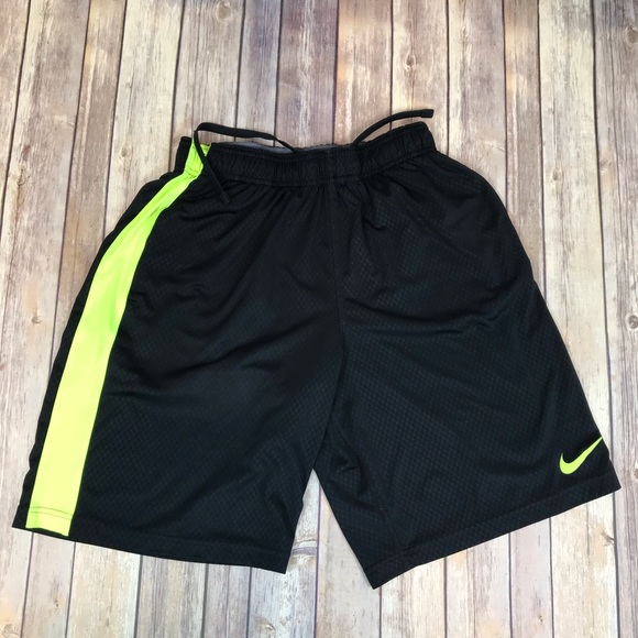 Nike Other - Nike Dri-Fit Black/Neon Shorts